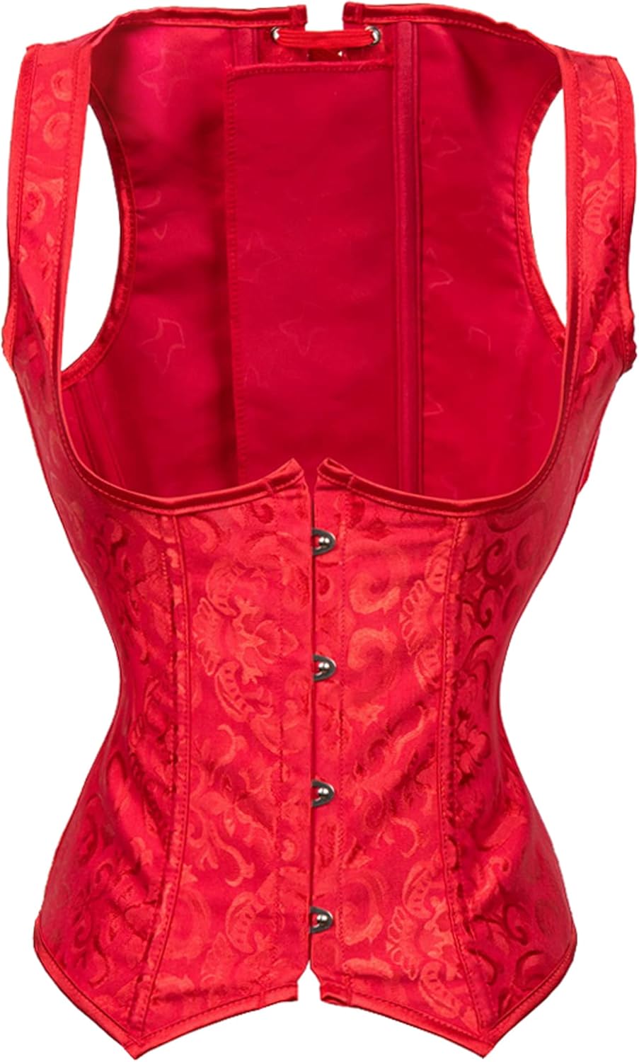 Alivila.Y Fashion Corset for Women - Faux Leather Steampunk Style