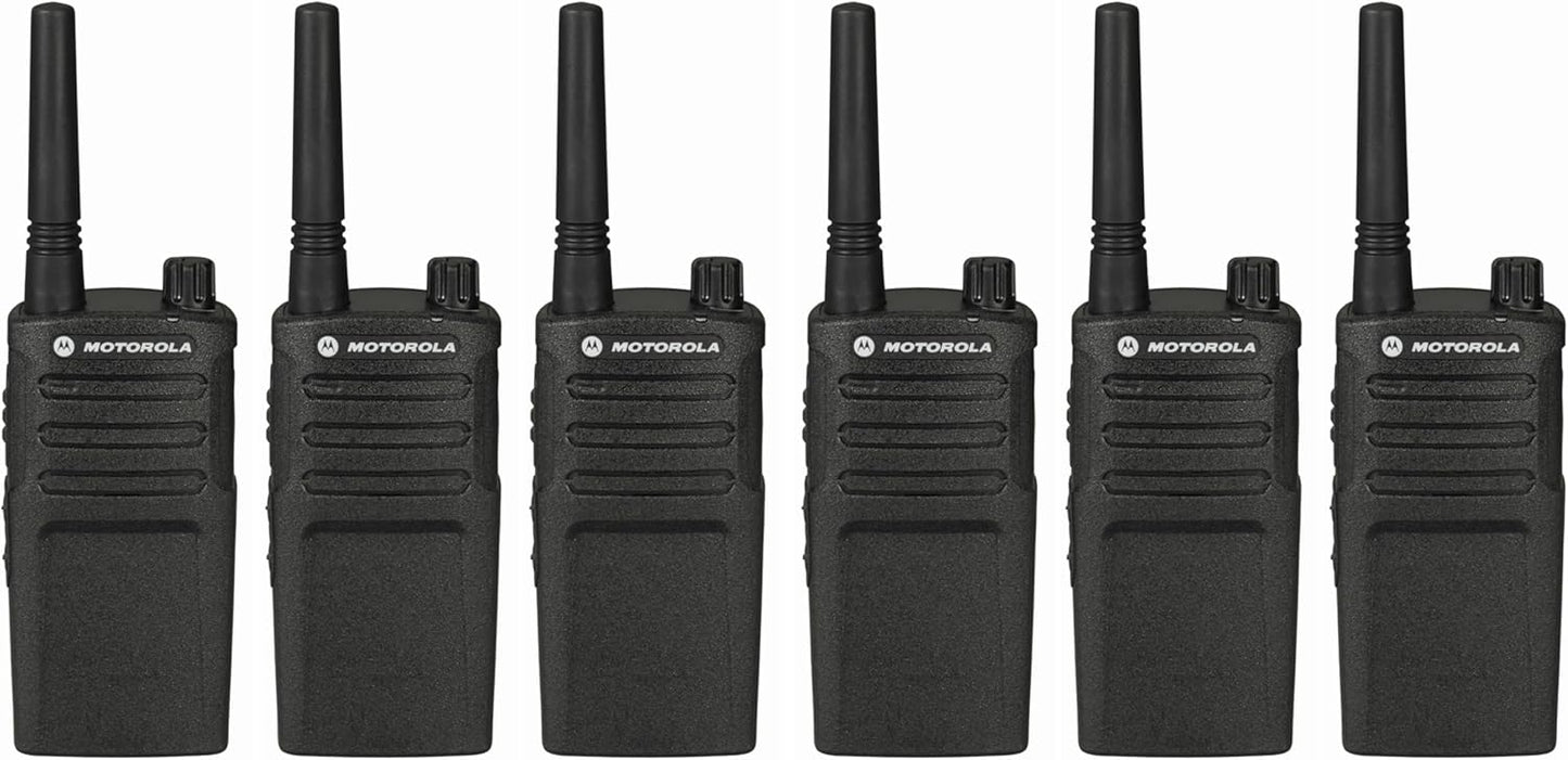 Motorola RMU2040 Two-Way Radio 6-Pack for Business Use