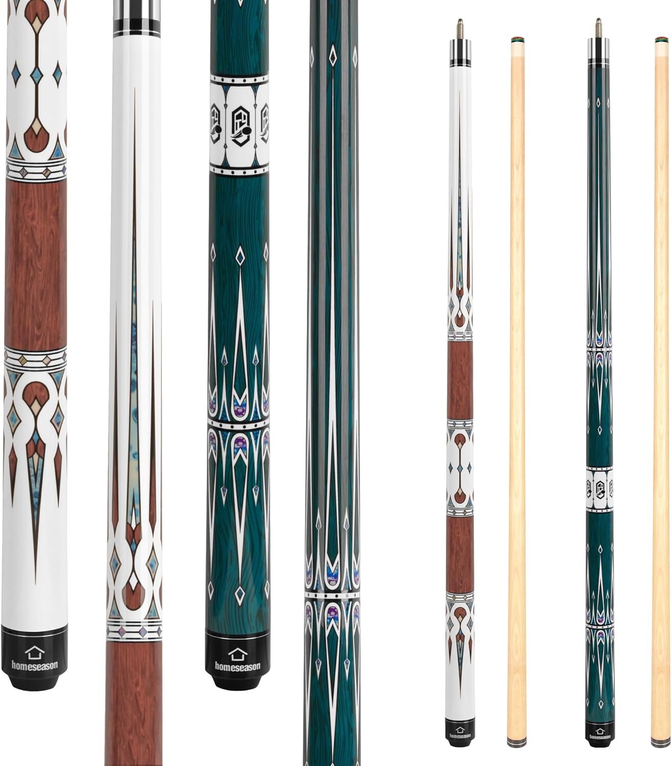 Professional 57 Inch Pool Cue Stick for Billiards Players