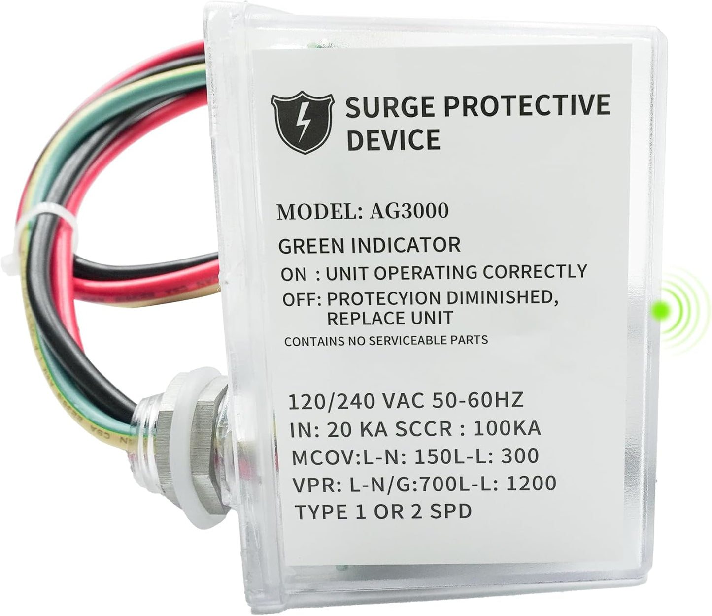 120/240 VAC Universal HVAC Surge Protective Device for Safety