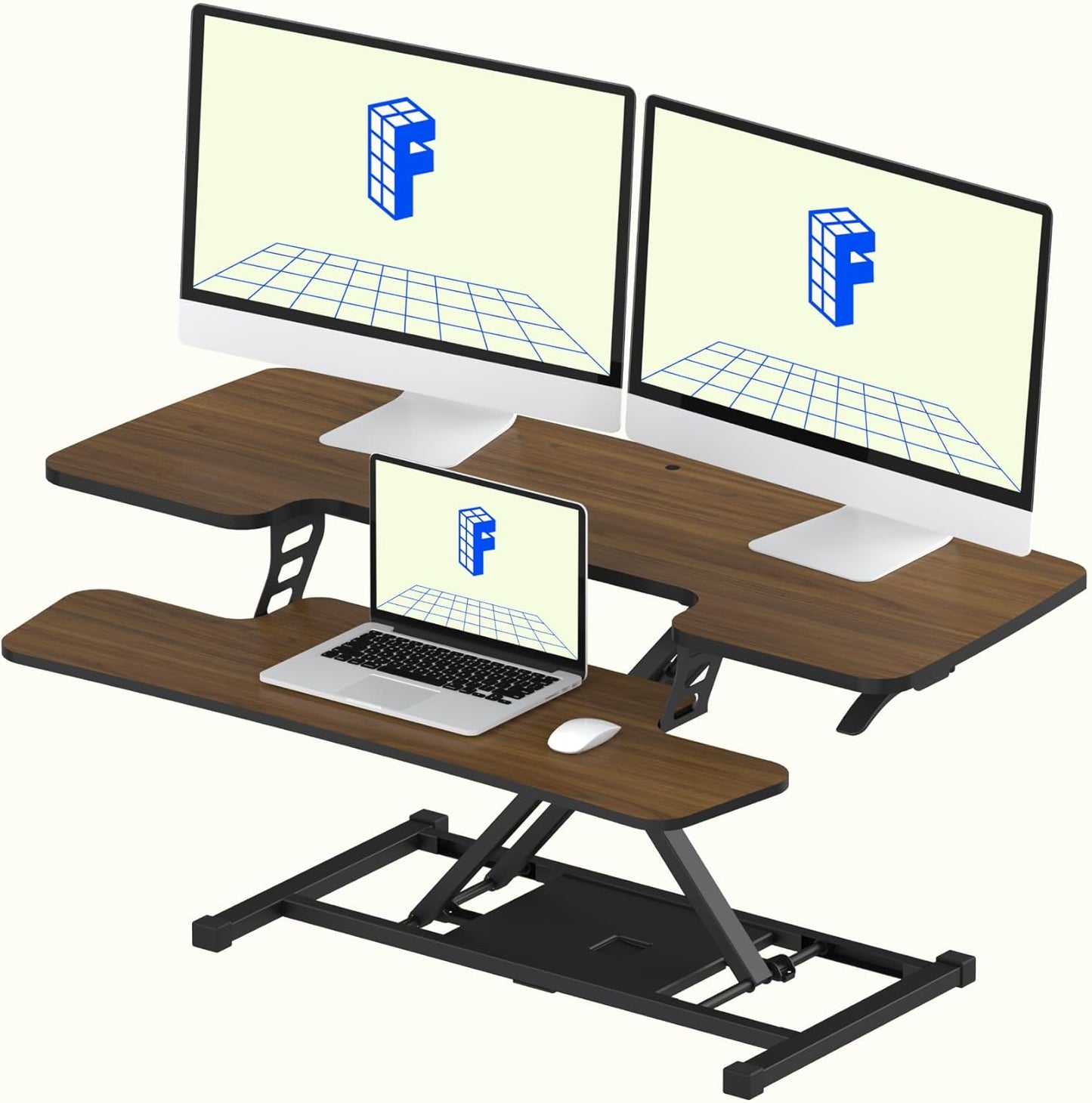 Transform Your Workspace with FLXISPOT Standing Desk Converter!