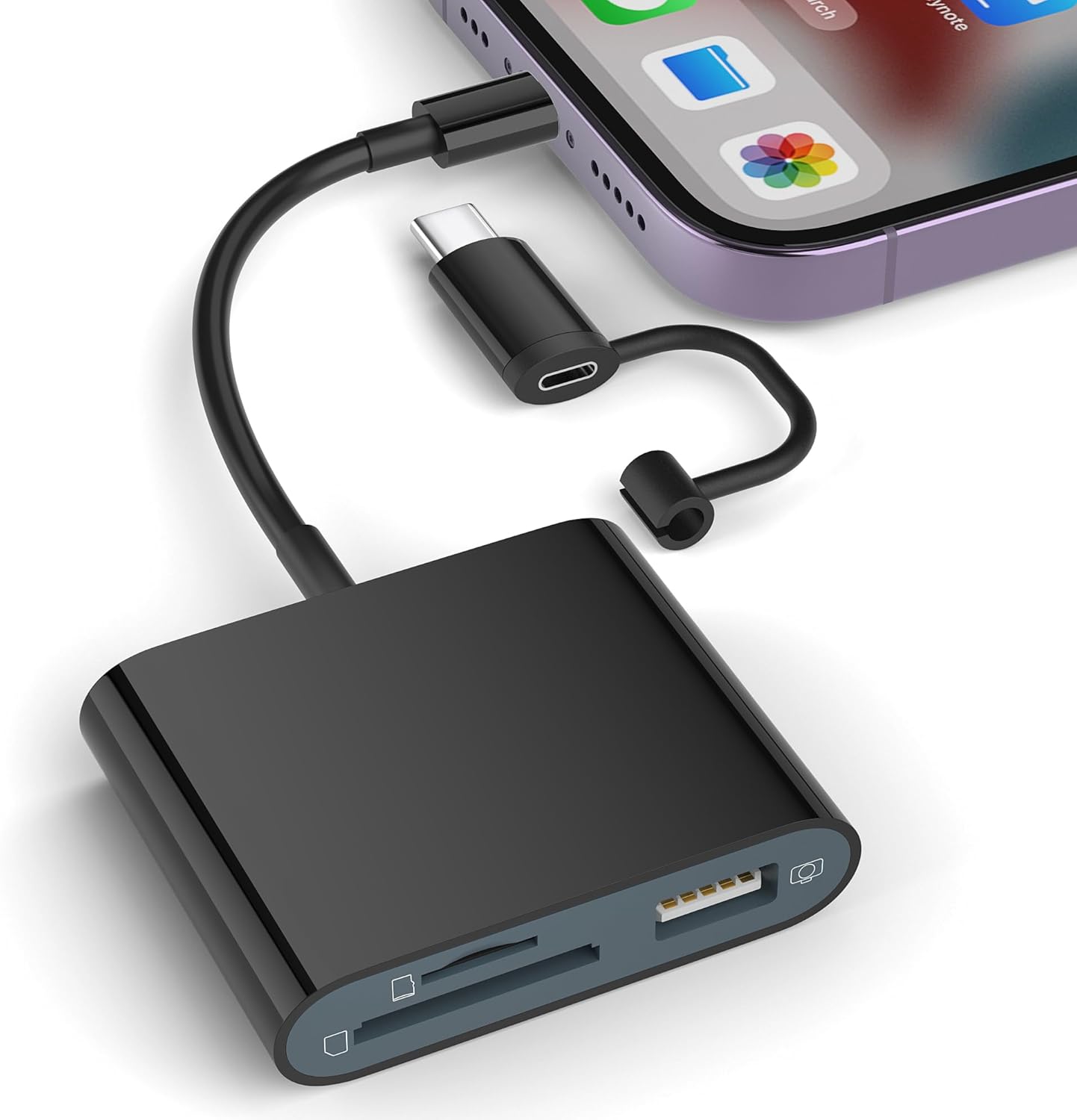 SZHAIYIJIN iPhone SD Card Reader - Plug and Play Trail Camera Viewer