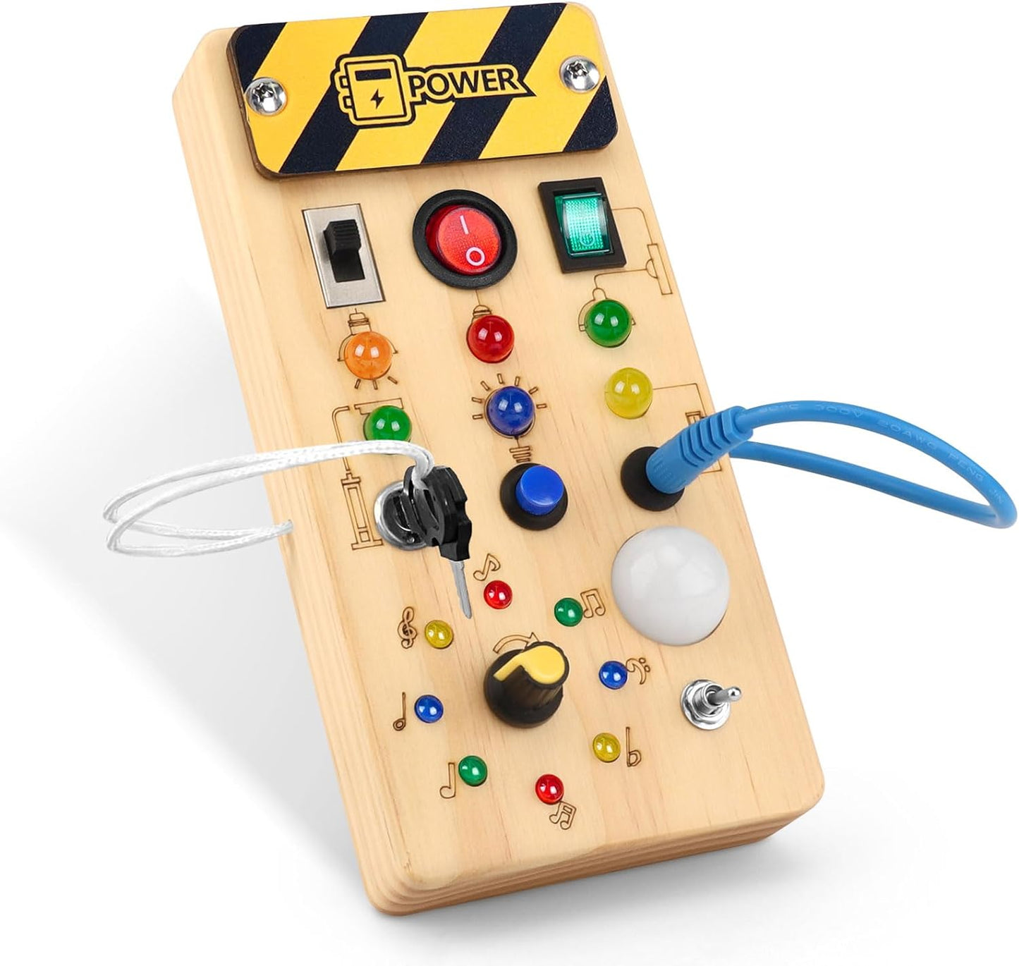 Montessori Busy Board for Early Learning