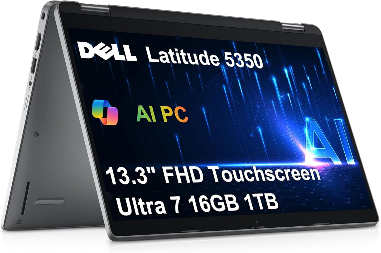 Dell Latitude 5350 2-in-1 Business Laptop with Touchscreen