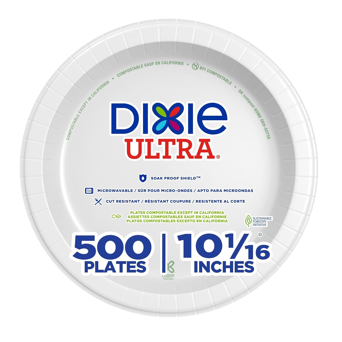 Dixie Ultra Heavy-Weight Paper Plates for Foodservice Needs