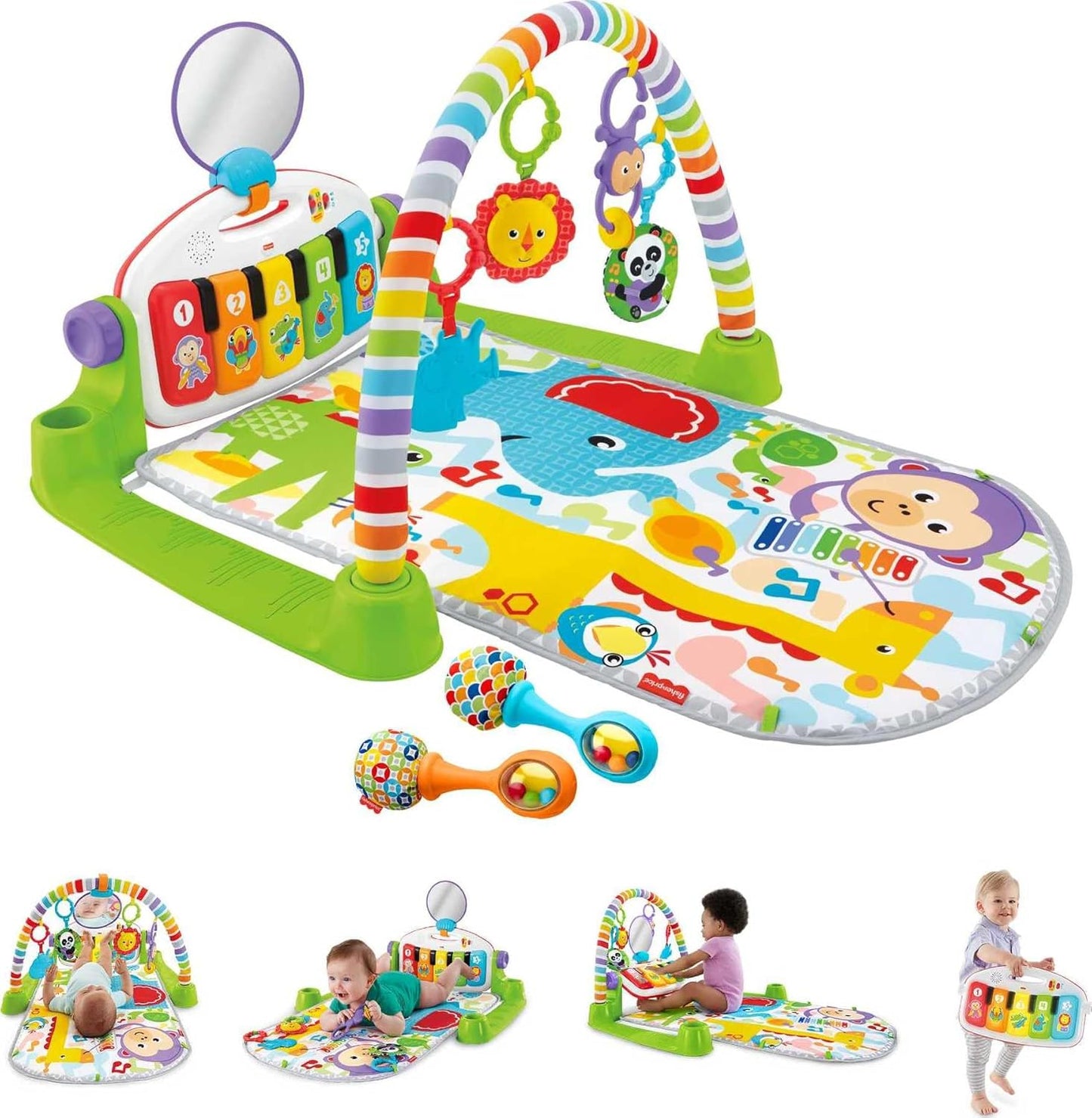 Fisher-Price Deluxe Piano Gym: Musical Fun for Development!