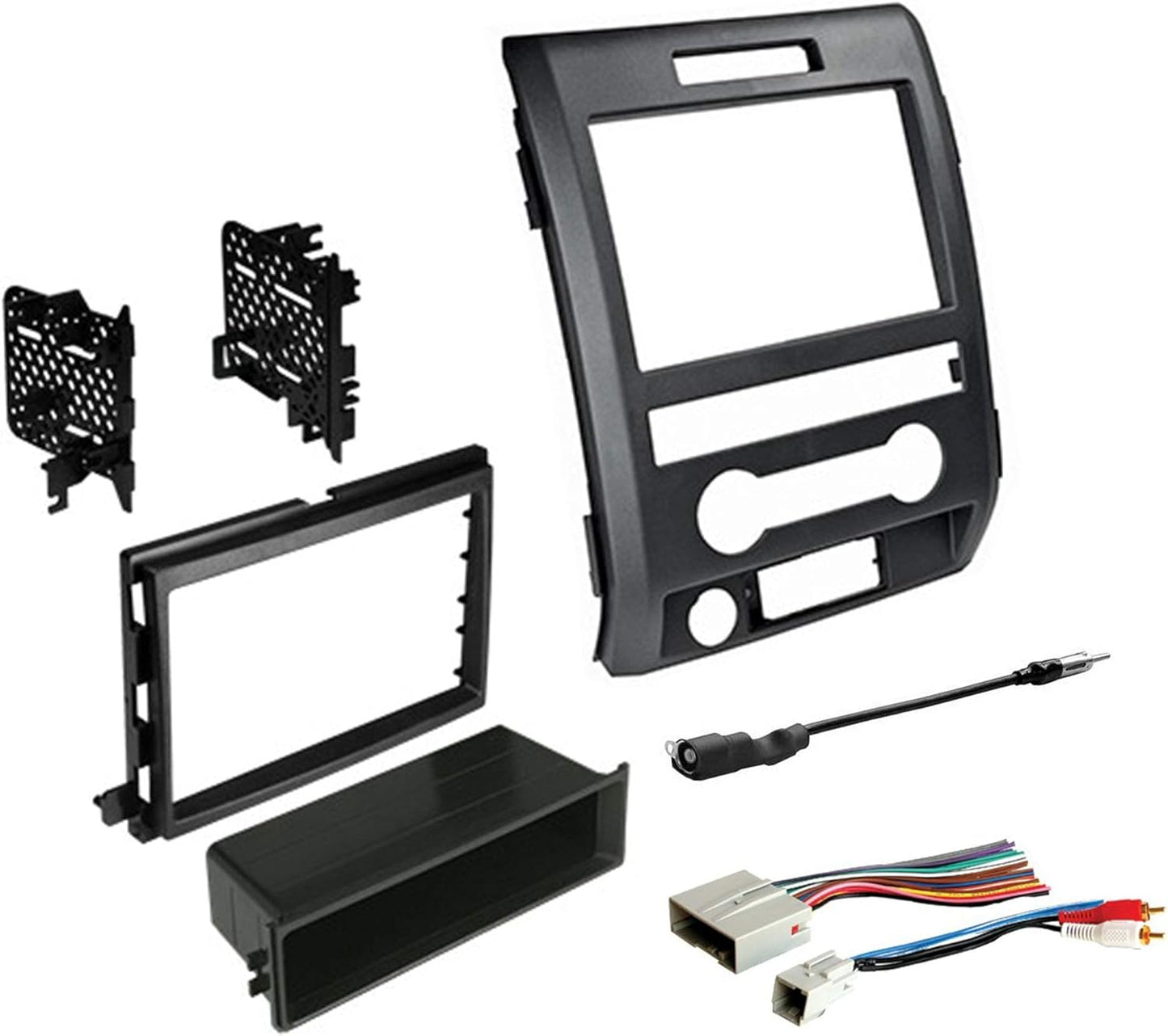 Complete Dash Kit for 2009-2014 Ford F-150 with Antenna Adapter