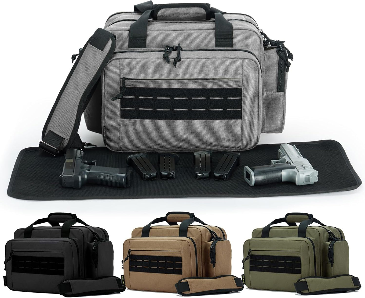 VEAGIA Range Bag for Handguns and Ammo Pouch - Durable Design