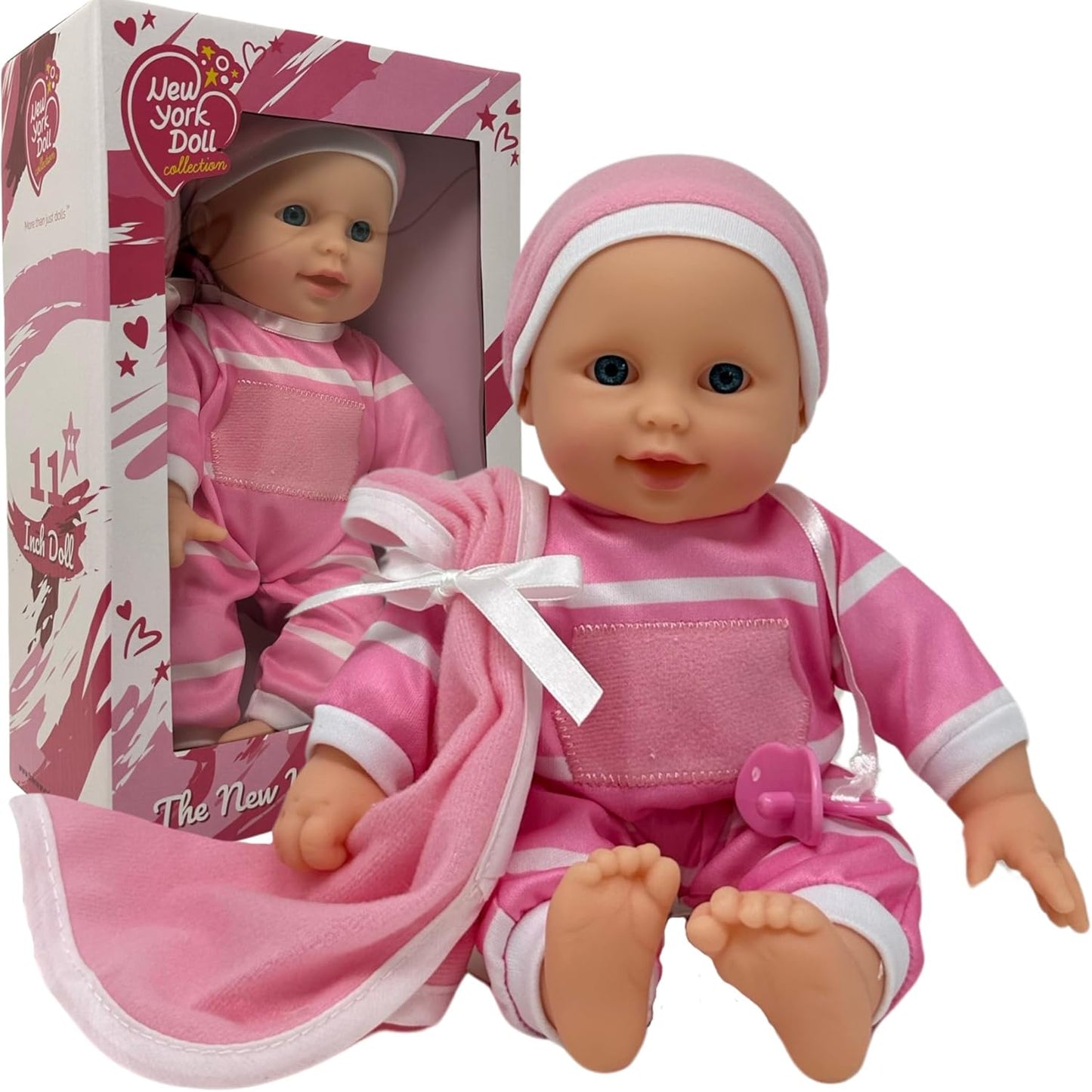 Soft Body Award-Winning 11 Caucasian Baby Doll