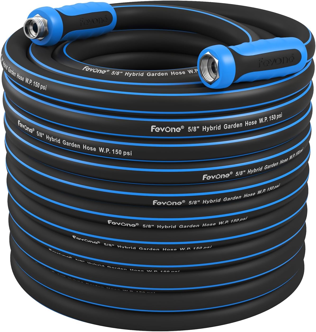 Fevone 105 ft Garden Hose - Heavy Duty, Kink Resistant Design