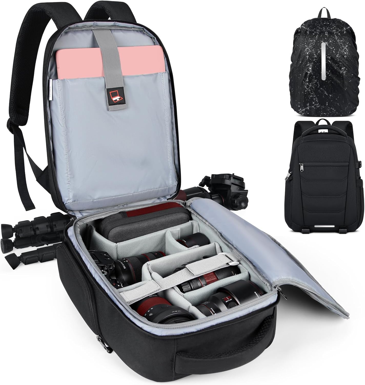 SDYSM Professional Camera Backpack: Waterproof & Secure