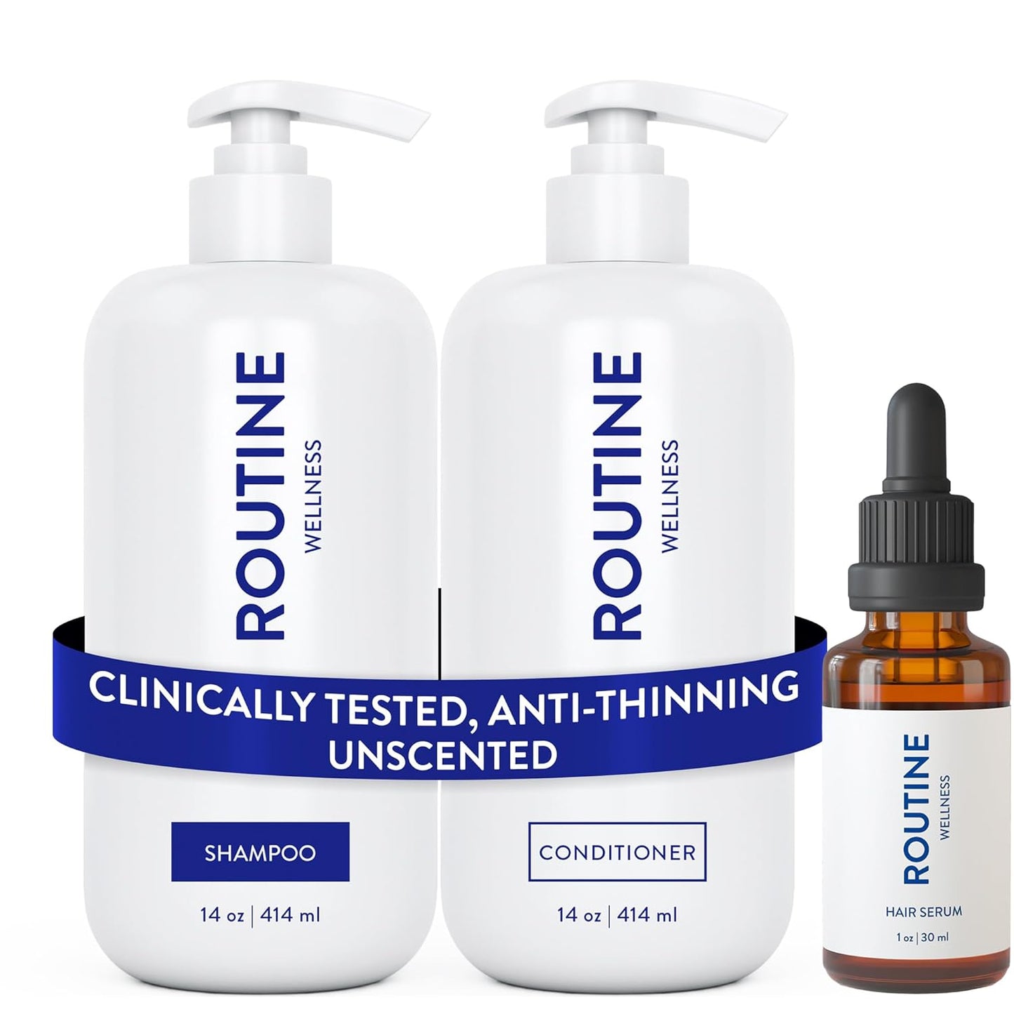 Routine Wellness Shampoo and Conditioner Set for Thinning Hair