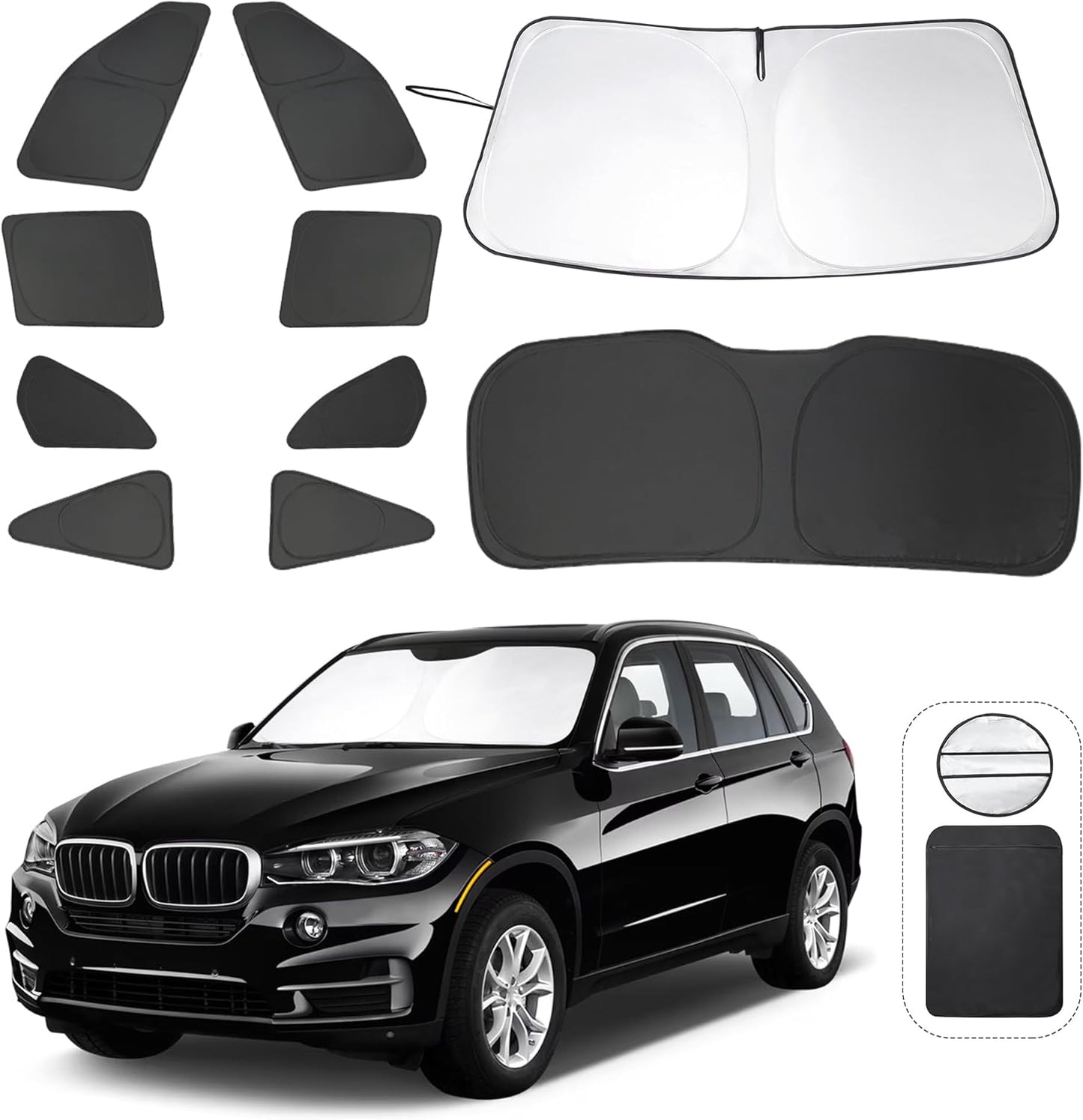 10PCS Window Shades for X5 2014-2018 for BMW Accessories