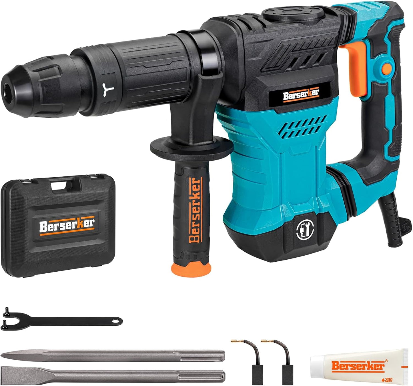 Berserker 1300W SDS-Max Demolition Jack Hammer for Chipping