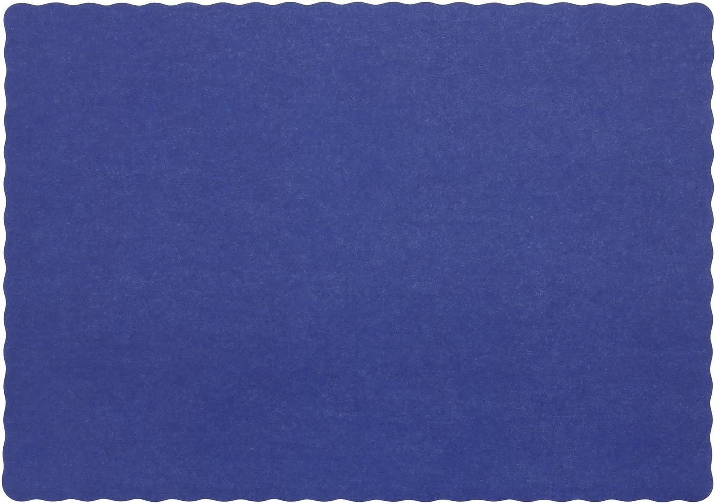 Royal Blue Disposable Placemat for Vibrant Dining Experience