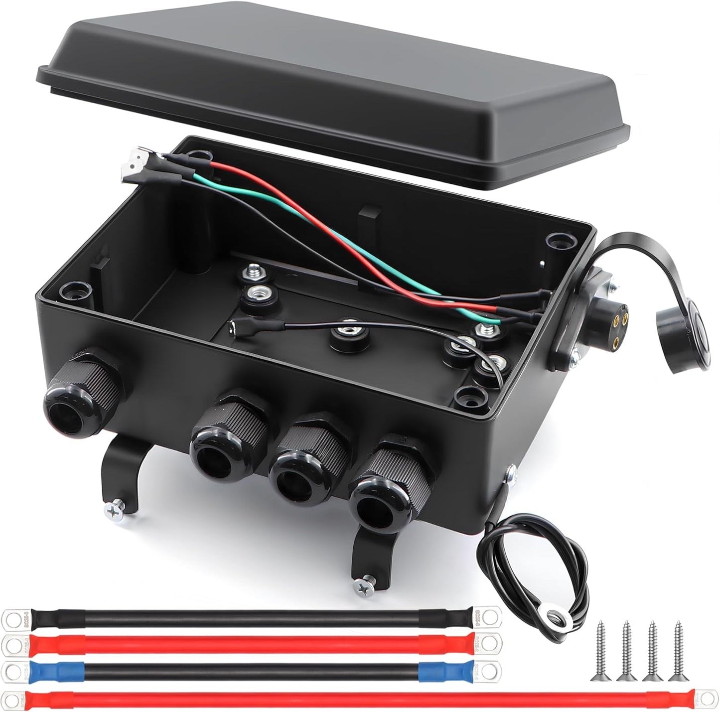 Winch Solenoid Relay Control Contactor Box for 8000-17000lbs