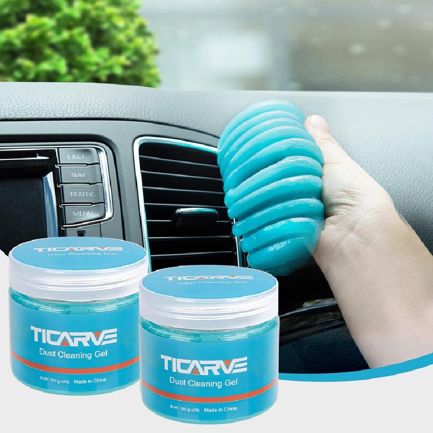 TICARVE Auto Detail Gel - Clean with Ease!