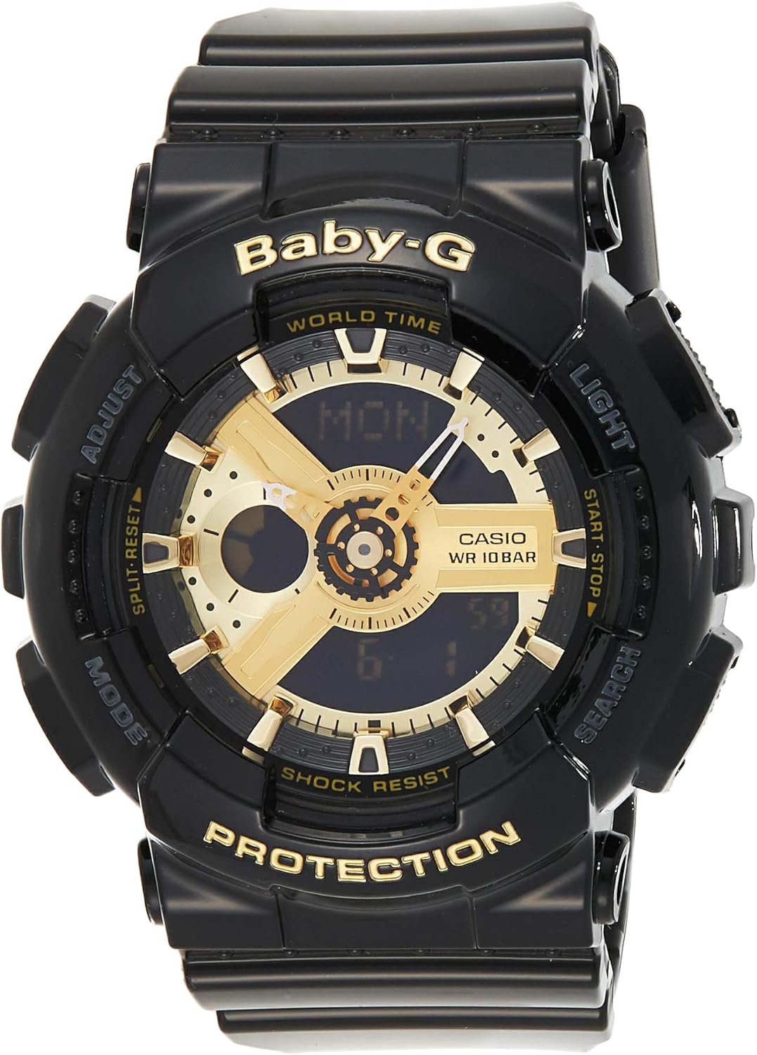 Casio Women's Goldtone Analog-Digital Watch