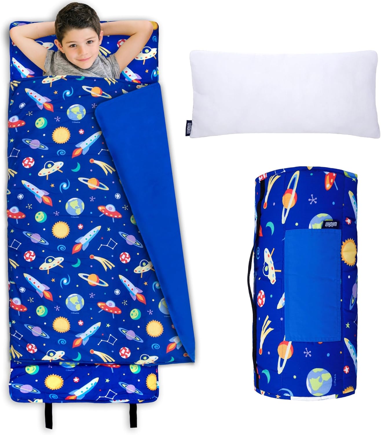 Wildkin Kids Original Nap Mat - Cozy Sleep Mat for Travel