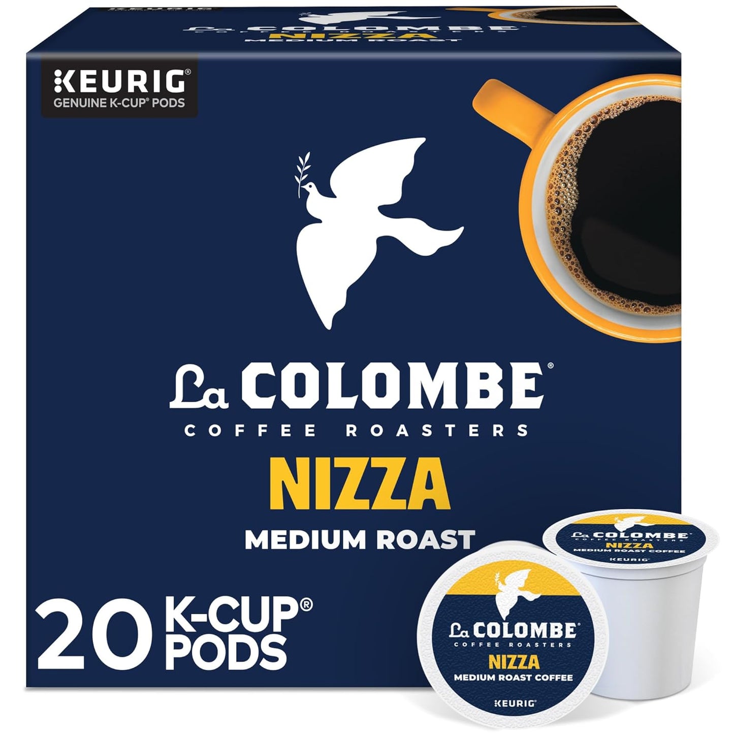 La Colombe Nizza Medium Roast K-Cups, 20 ct