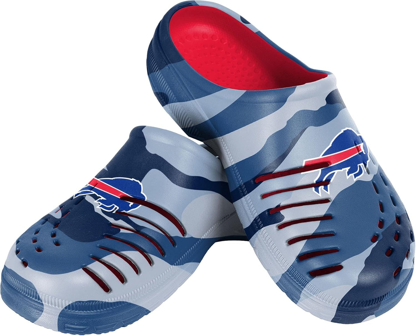 FOCO Men's NFL Team Logo Garden Water Sandals Shoes Clogs