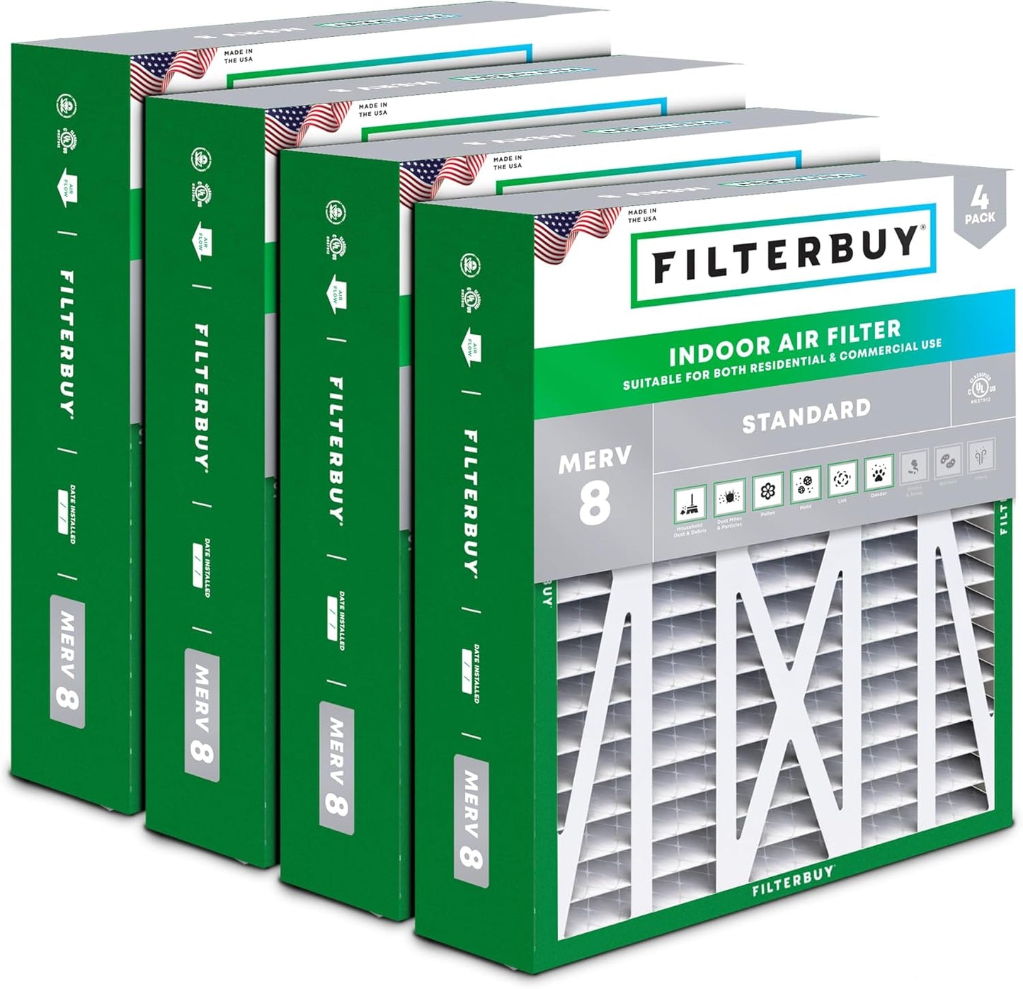 20x23x5 Air Filter MERV 8 for Enhanced HVAC Performance