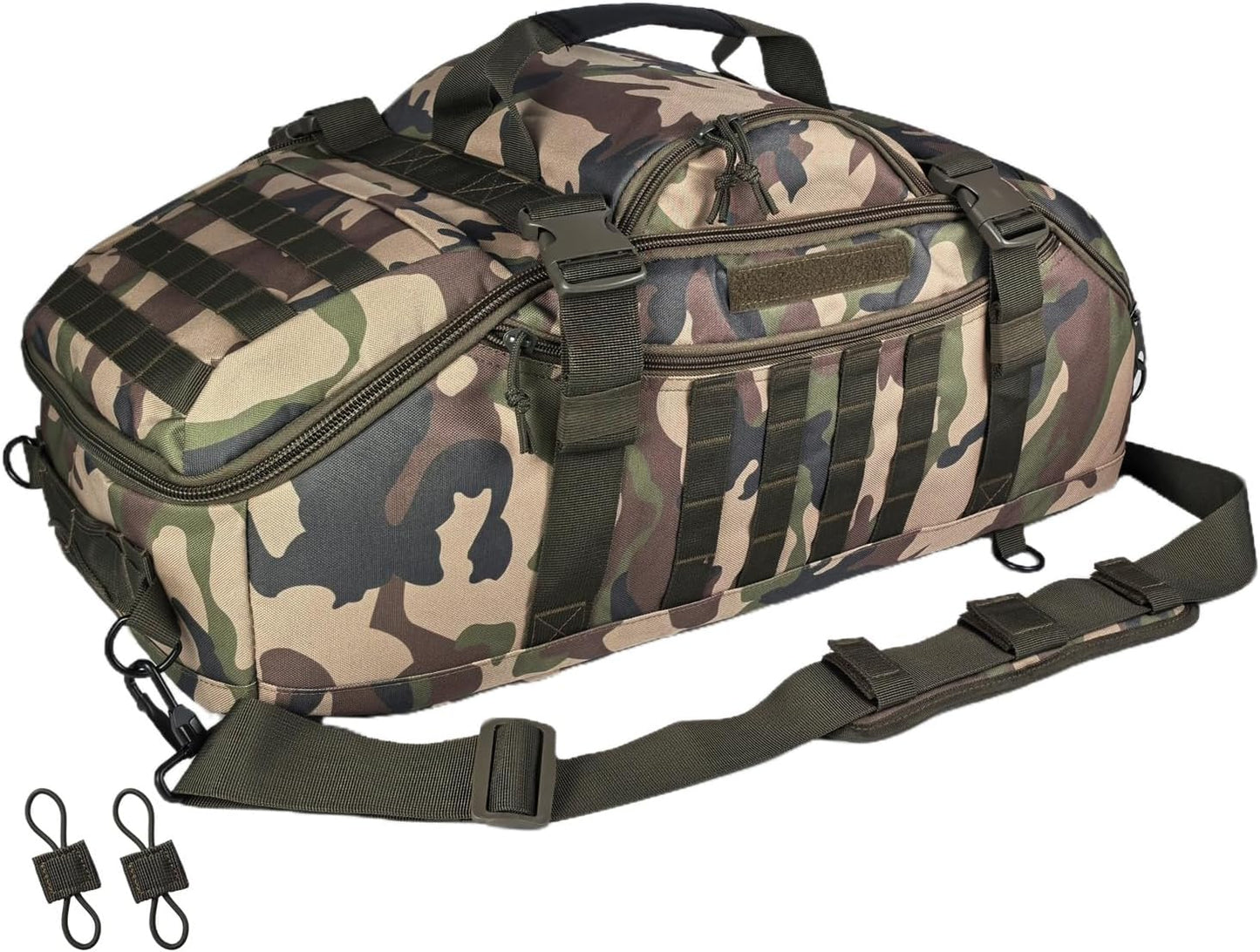 55L Large Duffle Bag - 3-in-1 Tactical Backpack for Outdoor Use