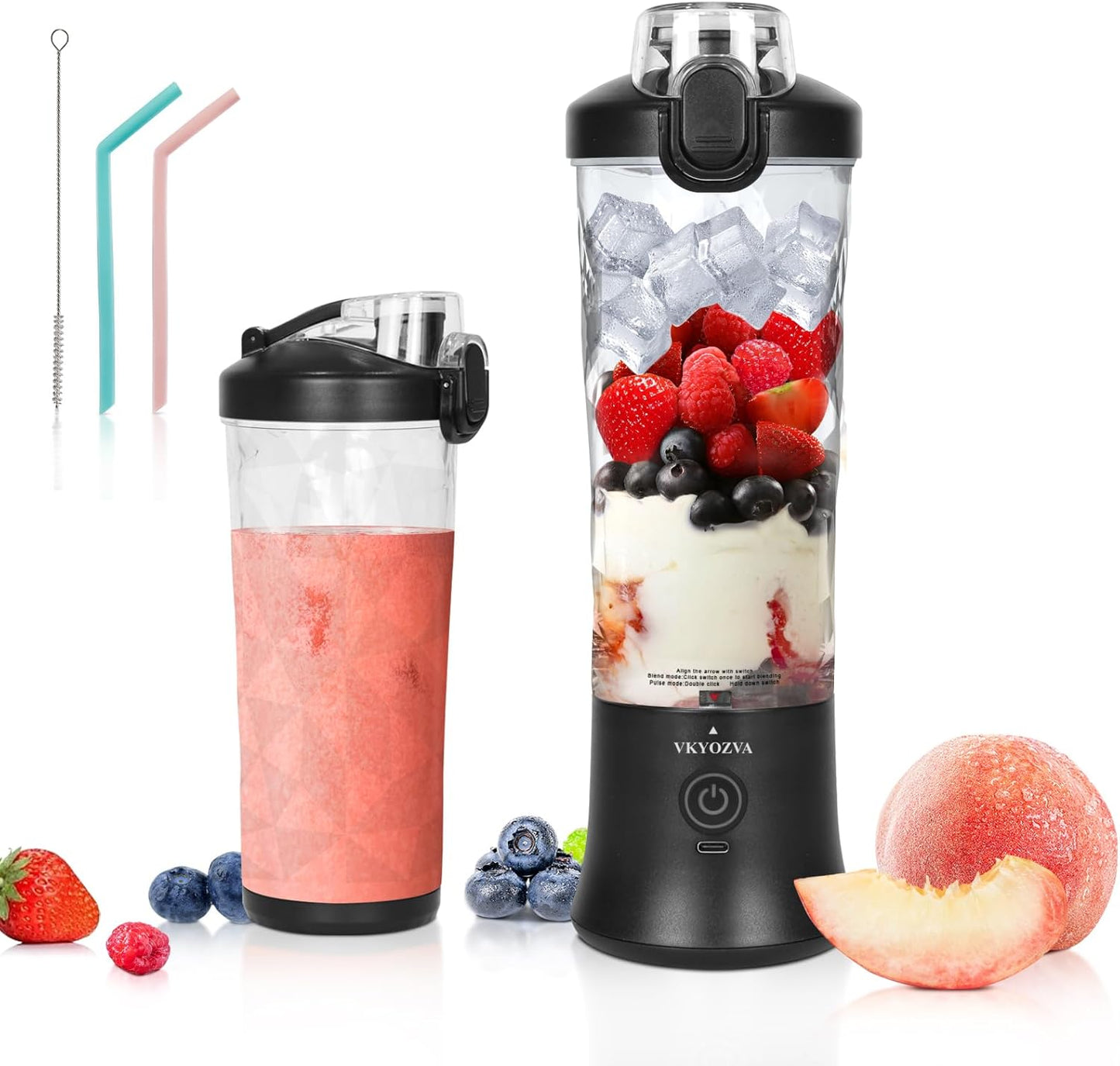 Cordless Mini Blender - Blend Anywhere!