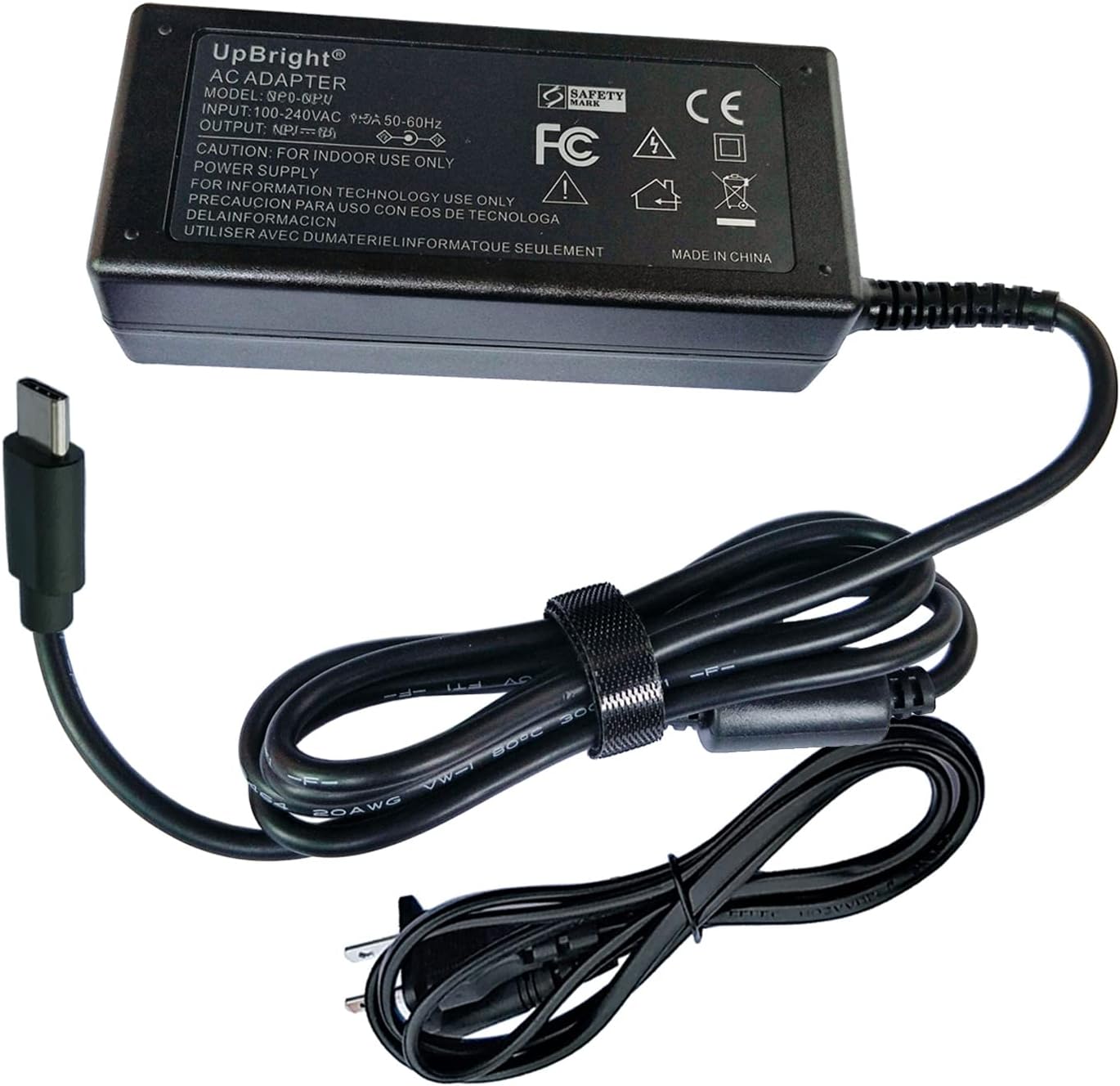 Portable Power on the Go: UpBright 20V USB-C Adapter