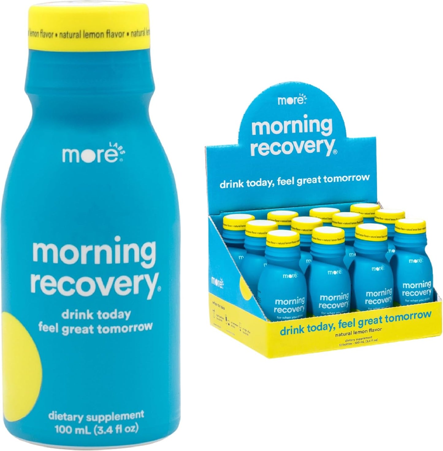 Morning Recovery Electrolyte Drink for Hydration and Wellness