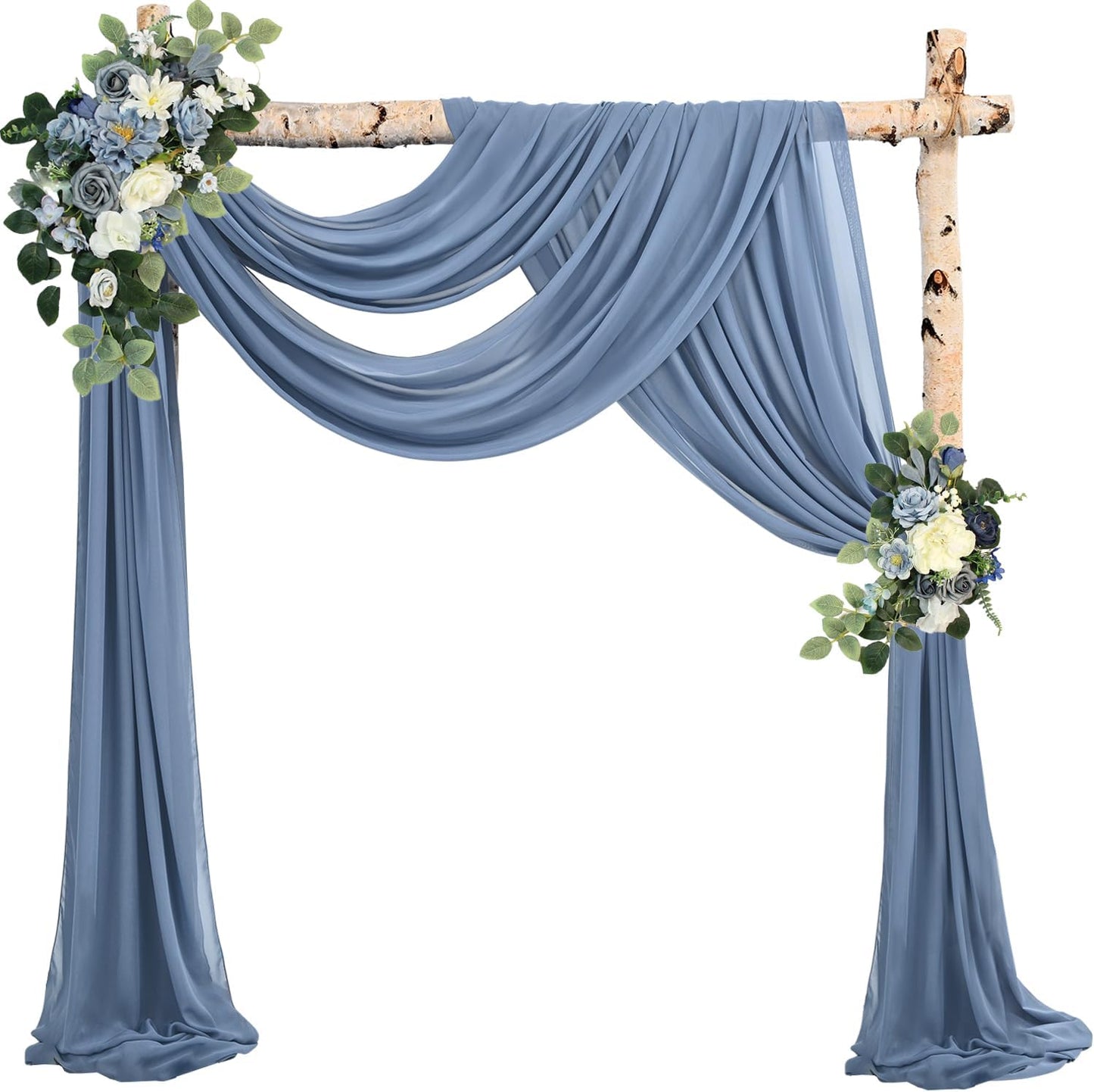 20Ft Length x 28in Width Wedding Arch Draping Fabric for Ceremonies