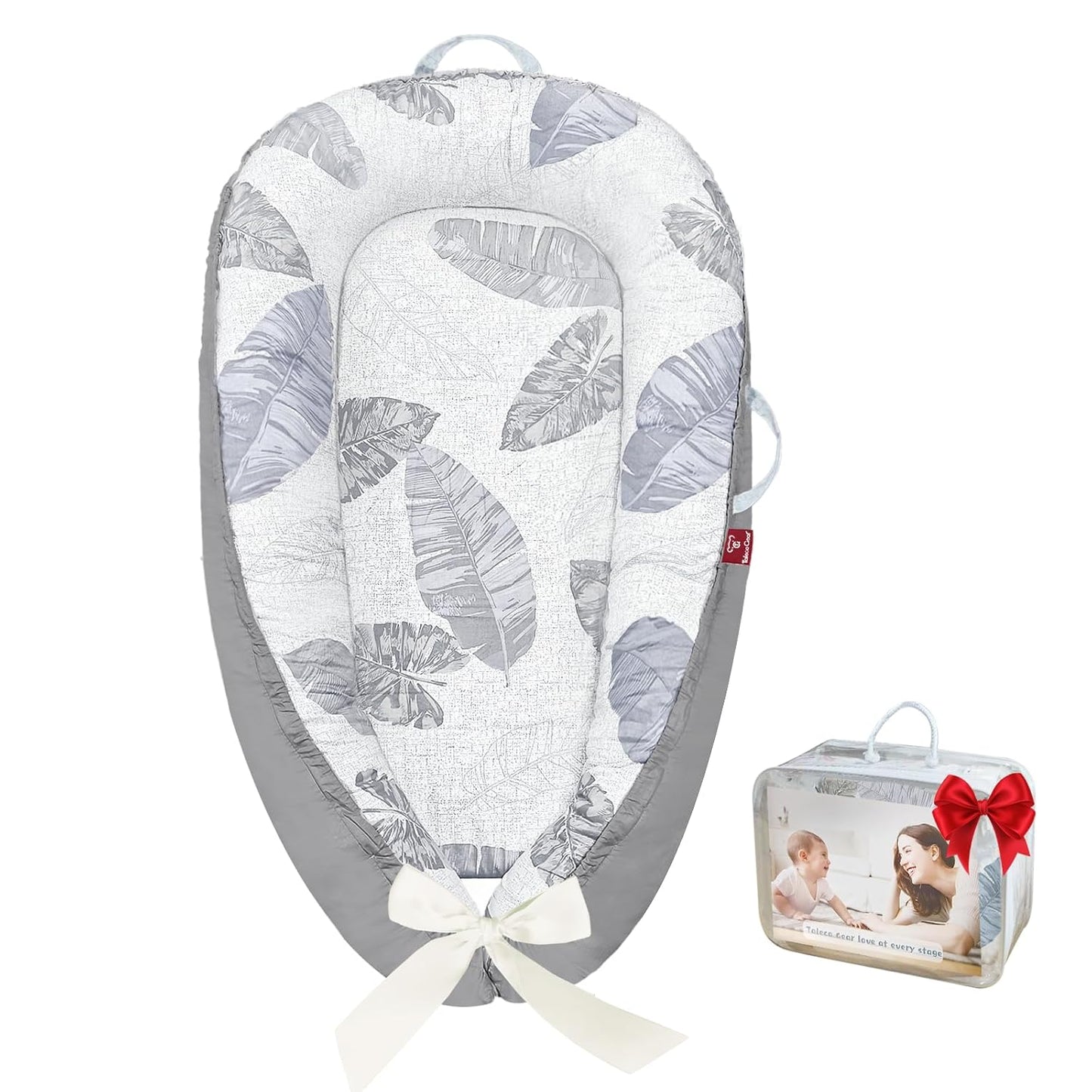Baby Lounger - 100% Cotton Breathable Infant Lounger for Newborns