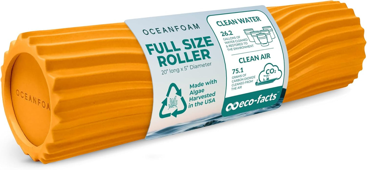 Oceanfoam Tidal Roller - Gold - Ergonomic Muscle Massage Roller