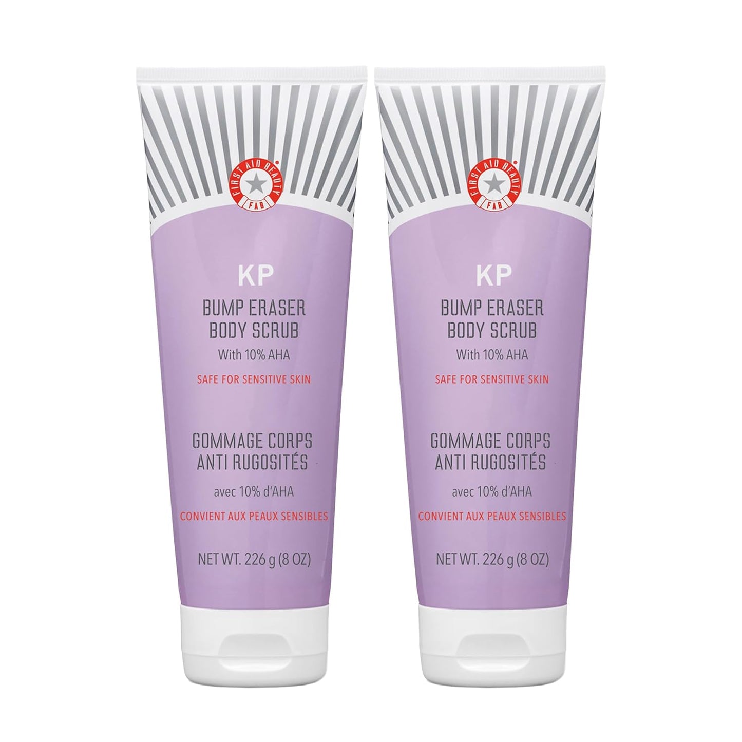 KP Bump Eraser Body Scrub with 10% AHA for Smooth Skin