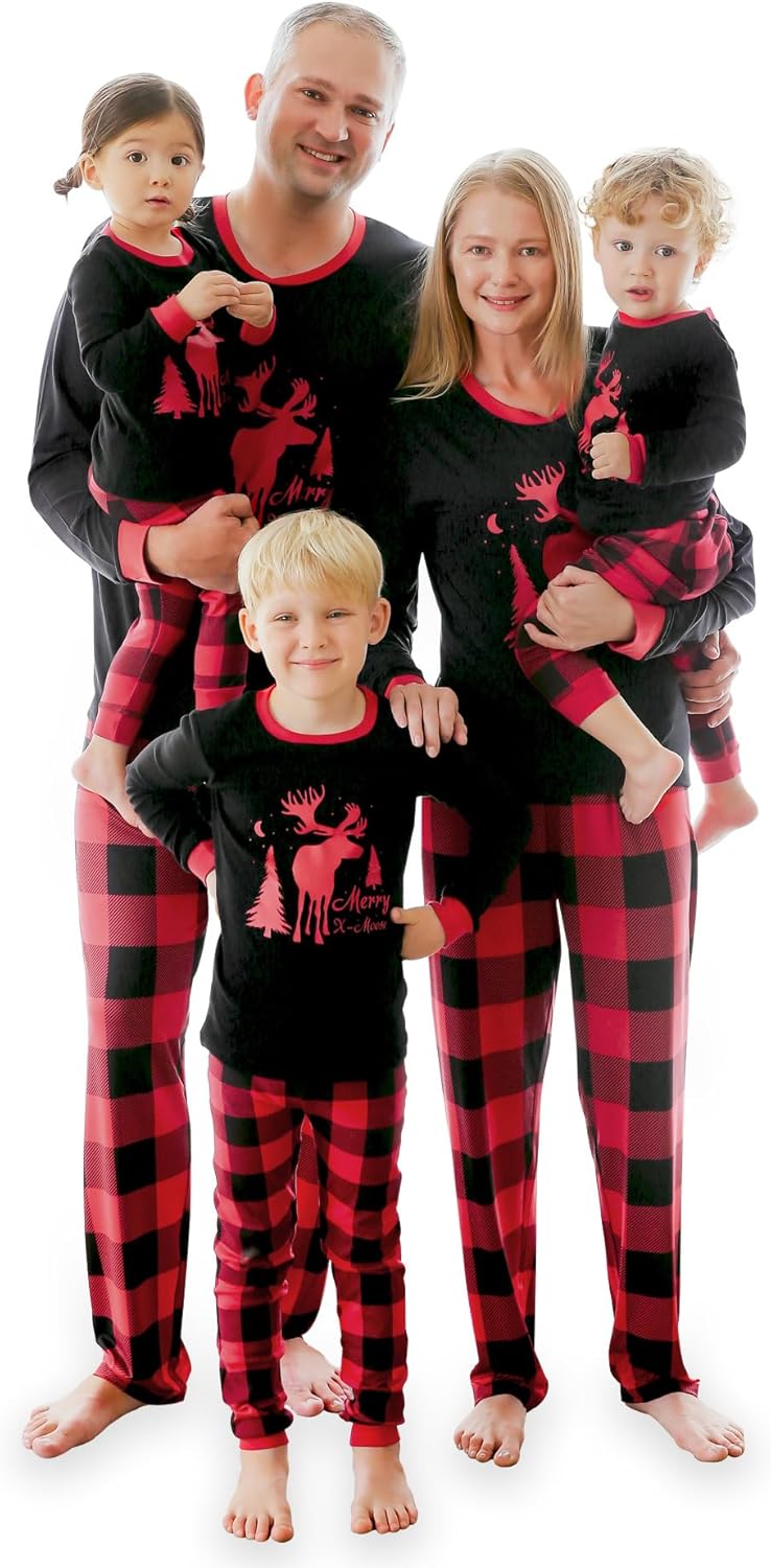 Matching Family Pajama Set for Christmas and Halloween Fun