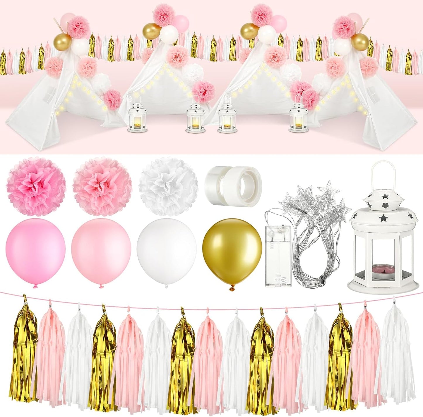 Ultimate Sleepover Party Decor Set by Arrowbash