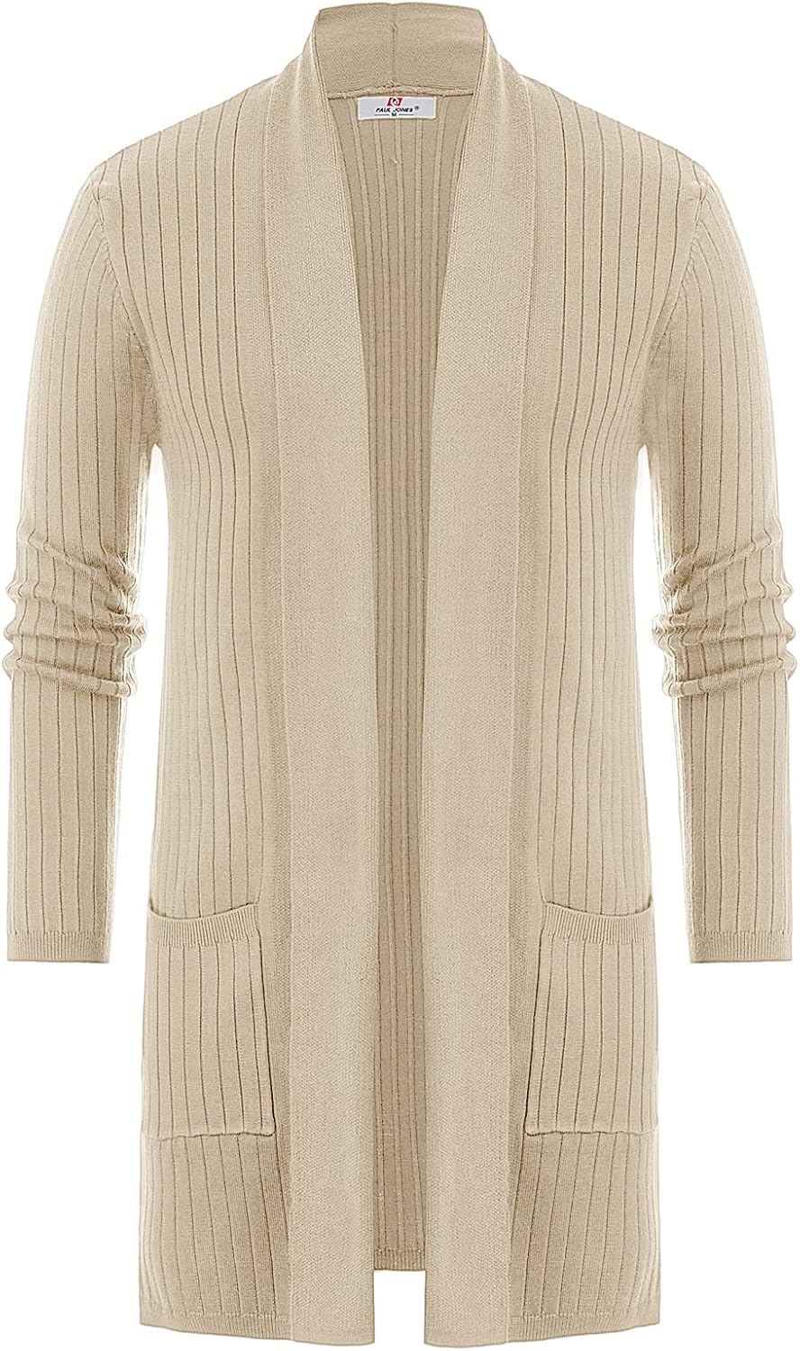 Stylish Shawl Collar Long Cardigan for Men - Versatile Knit Sweater