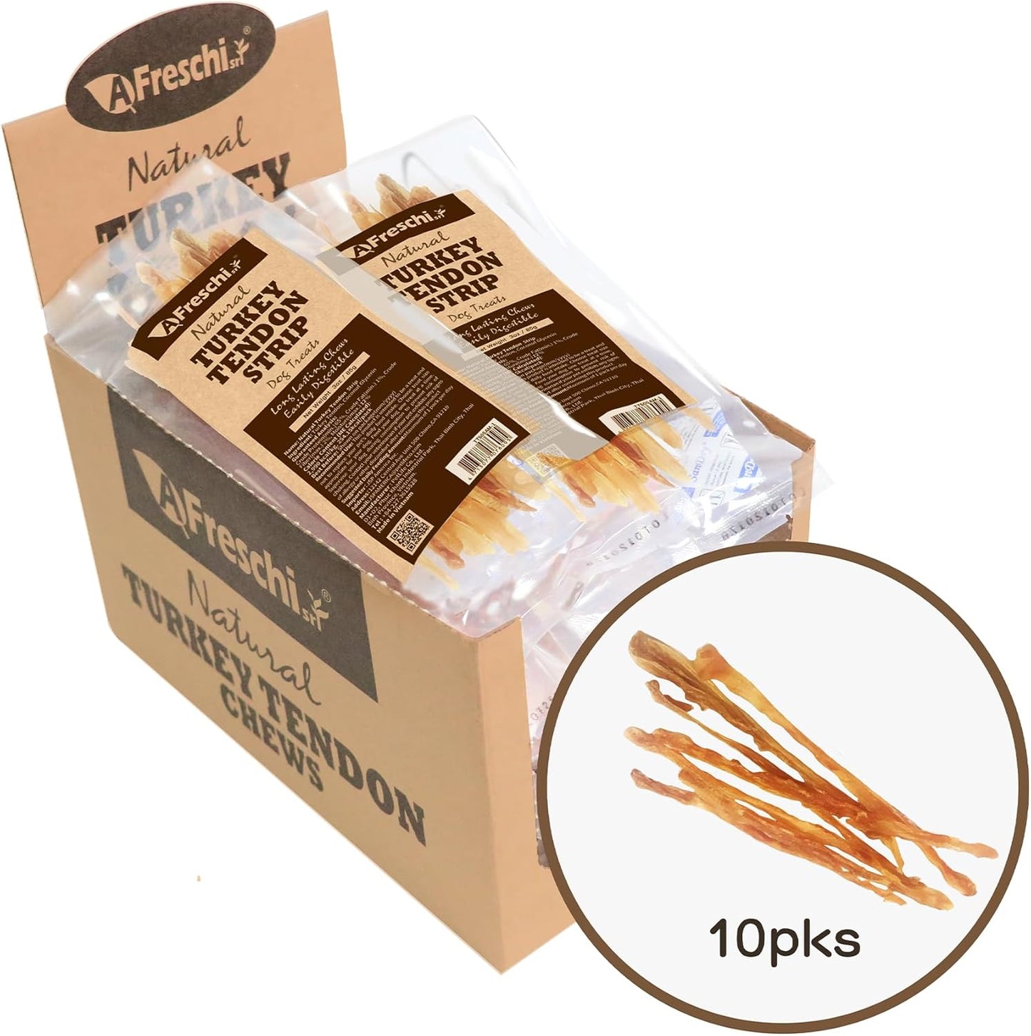 USA Sourced Turkey Tendon Chews
