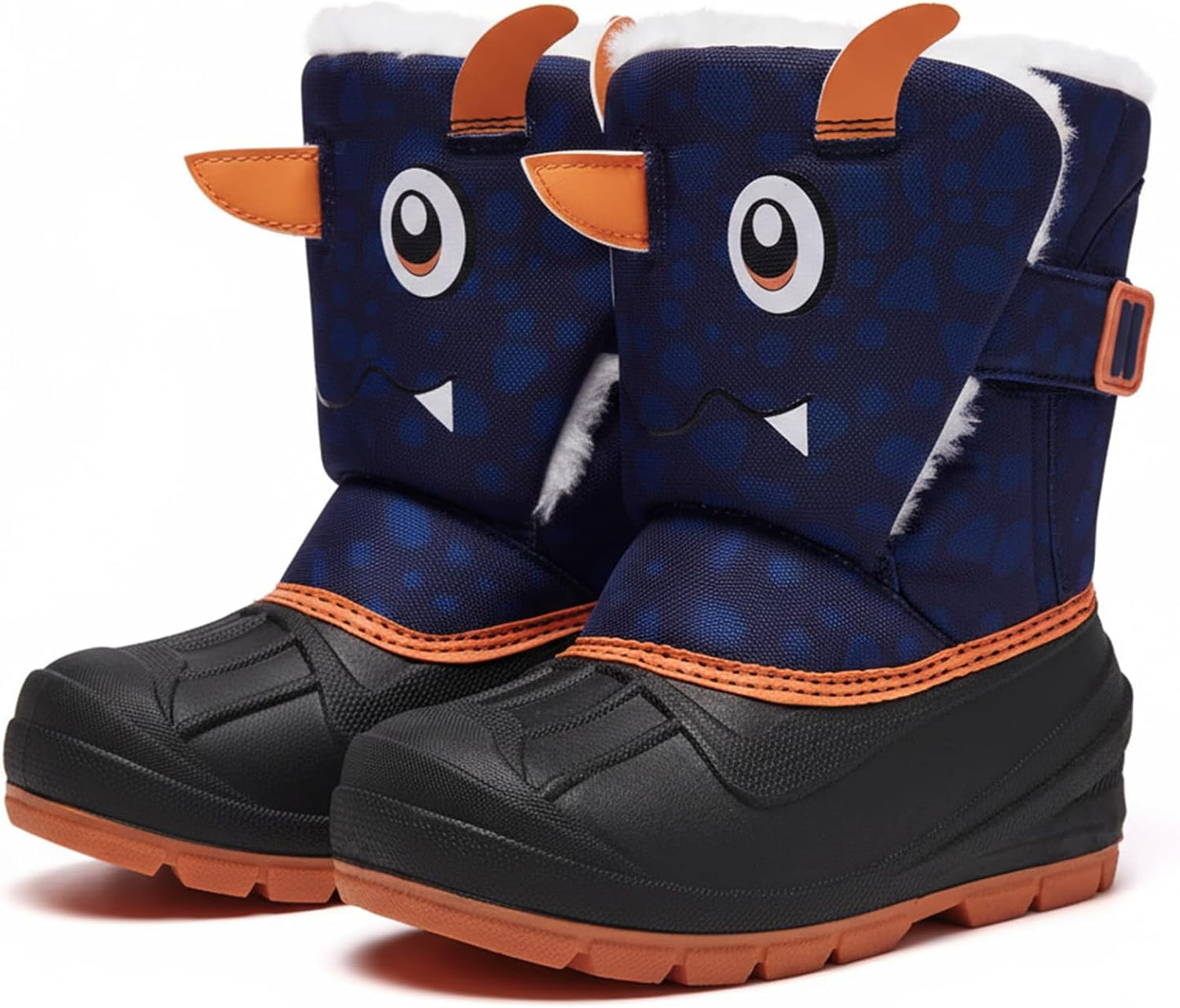 MORENDL Toddler Winter Snow Boots for Boys and Girls Hiking