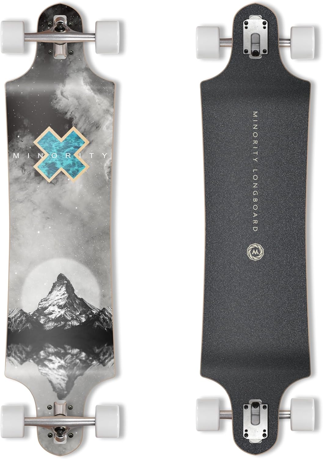 MINORITY Downhill Maple Longboard Skateboard for Cruising Fun