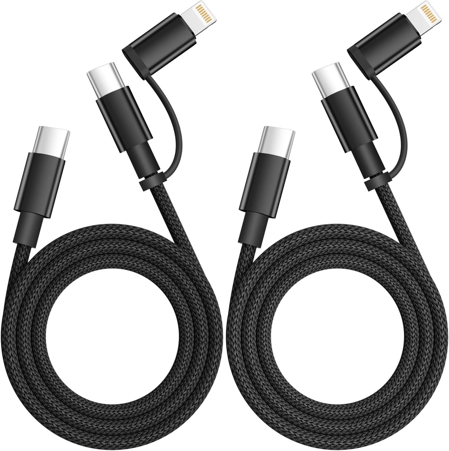 IDISON 2-in-1 Fast Charging Cable Duo