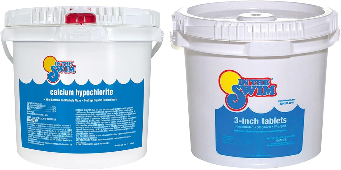 In The Swim Shock and Chlorine Bundle for Pool Sanitizing
