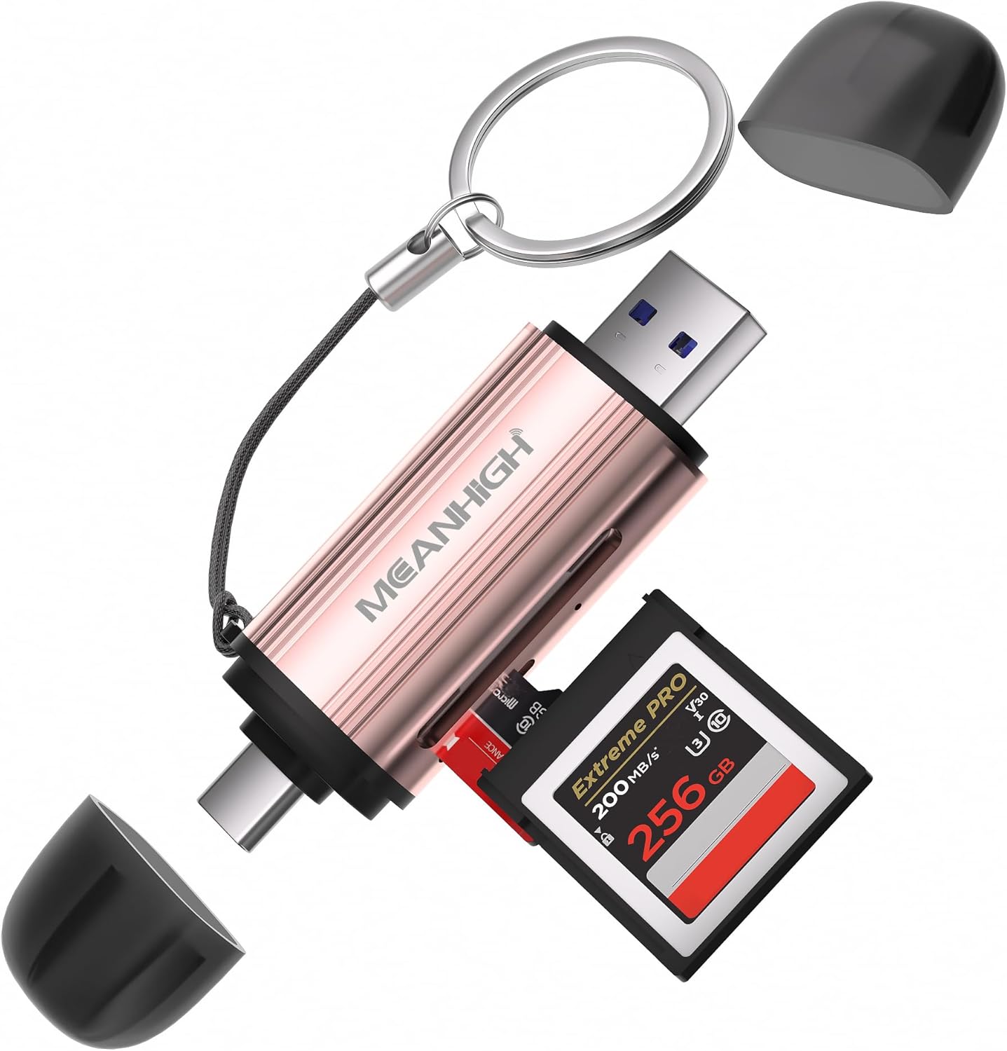 Dual Connector SD Card Reader - Fast Data Transfer