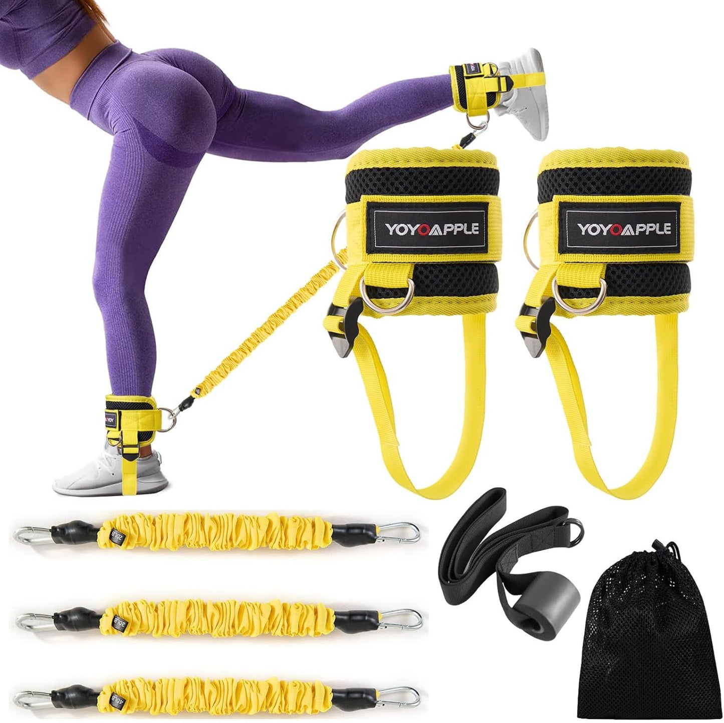 Booty Ankle Resistance Bands - Build Strong Glutes