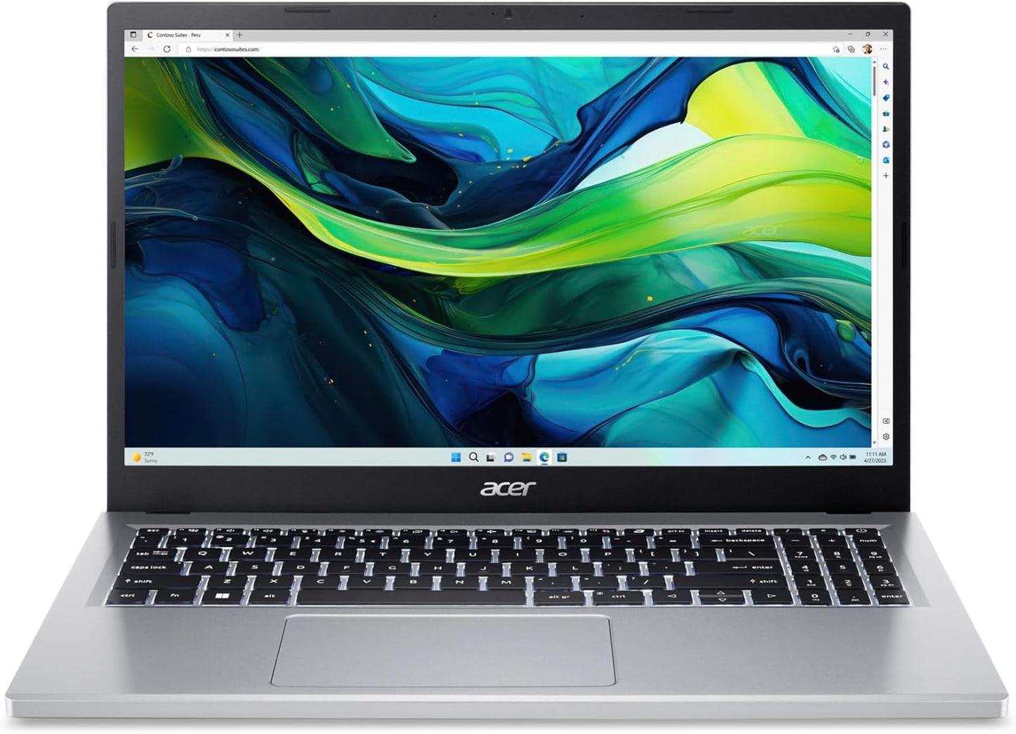 Acer Aspire Go 15 Slim Laptop with 15.6in Full HD Display