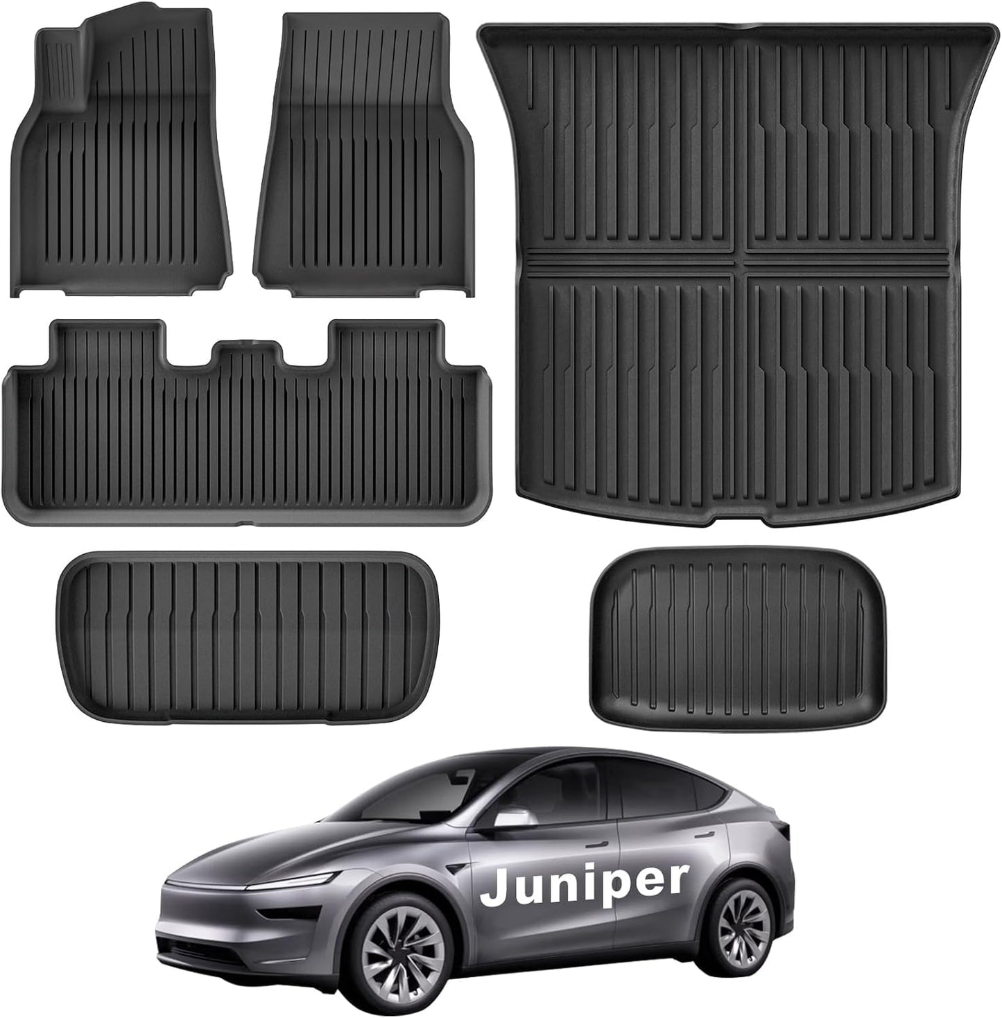 Perfect Fit 2025 2026 Tesla Model Y Juniper Floor Mats Set
