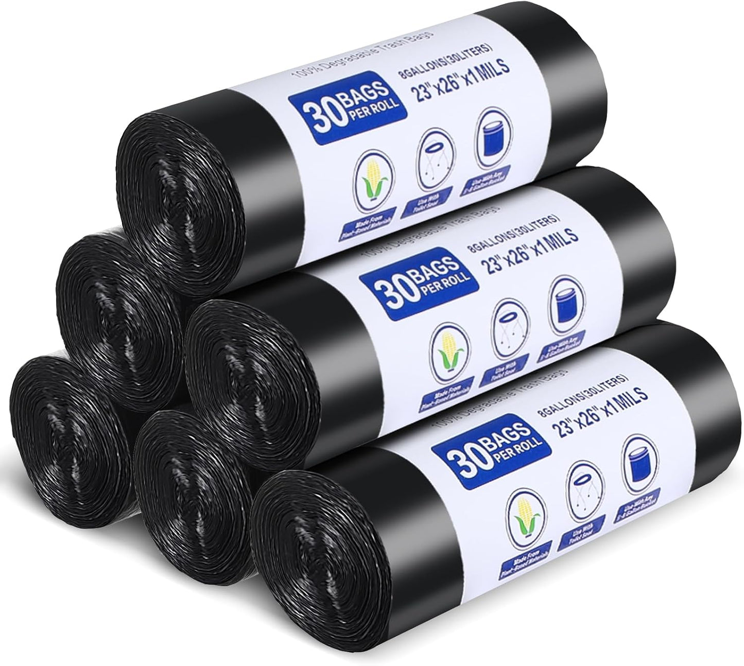 Colarr 180 Count Portable Camping Toilet Bags