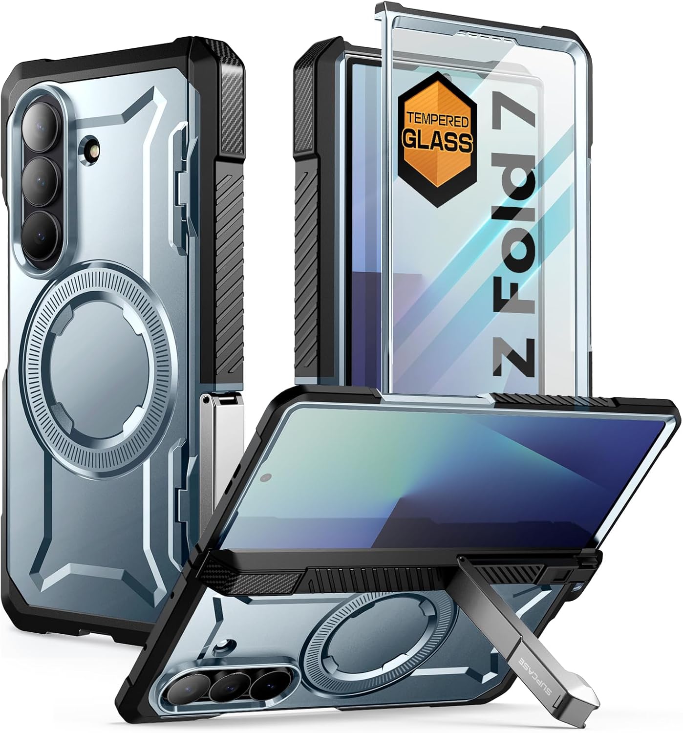 SUPCASE Samsung Galaxy Z Fold 7 Case with Kickstand and Protection