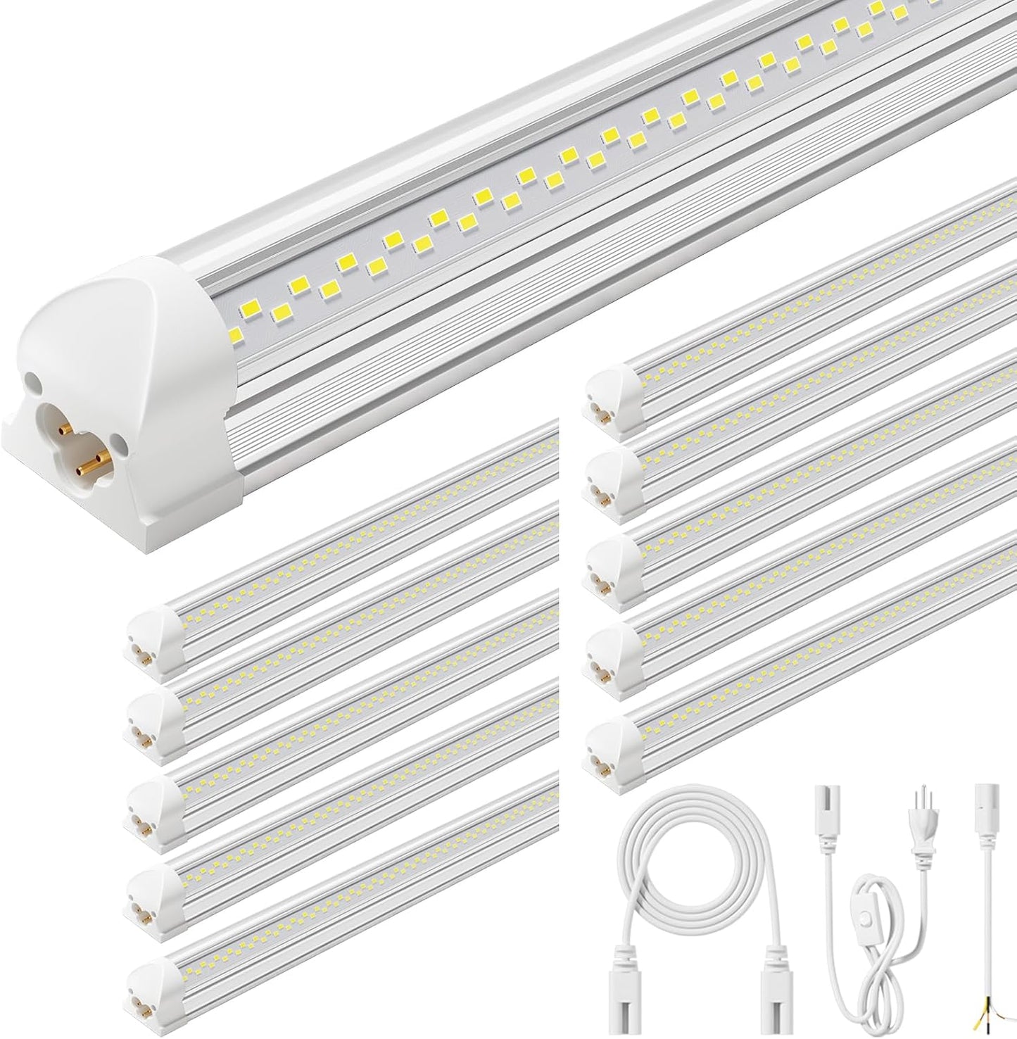 Super Bright 50W 4ft LED Shop Lights for Garage and Workshop