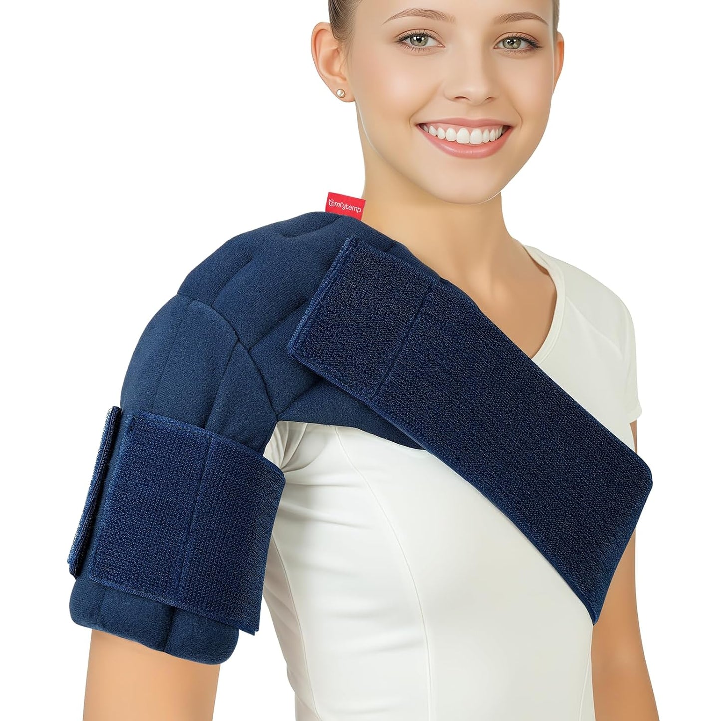 Moist Heat Shoulder Wrap for Pain Relief